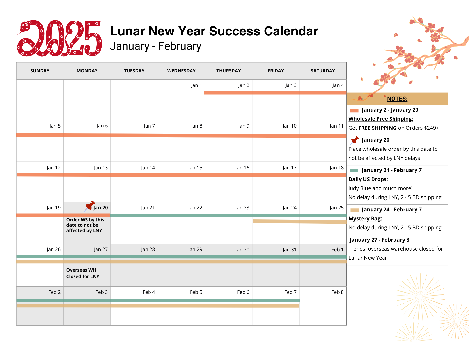 Your 2025 Lunar New Year Success Guide Trendsi Help Center